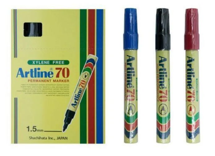 Permanent marker blue Artline (12pcs x box)