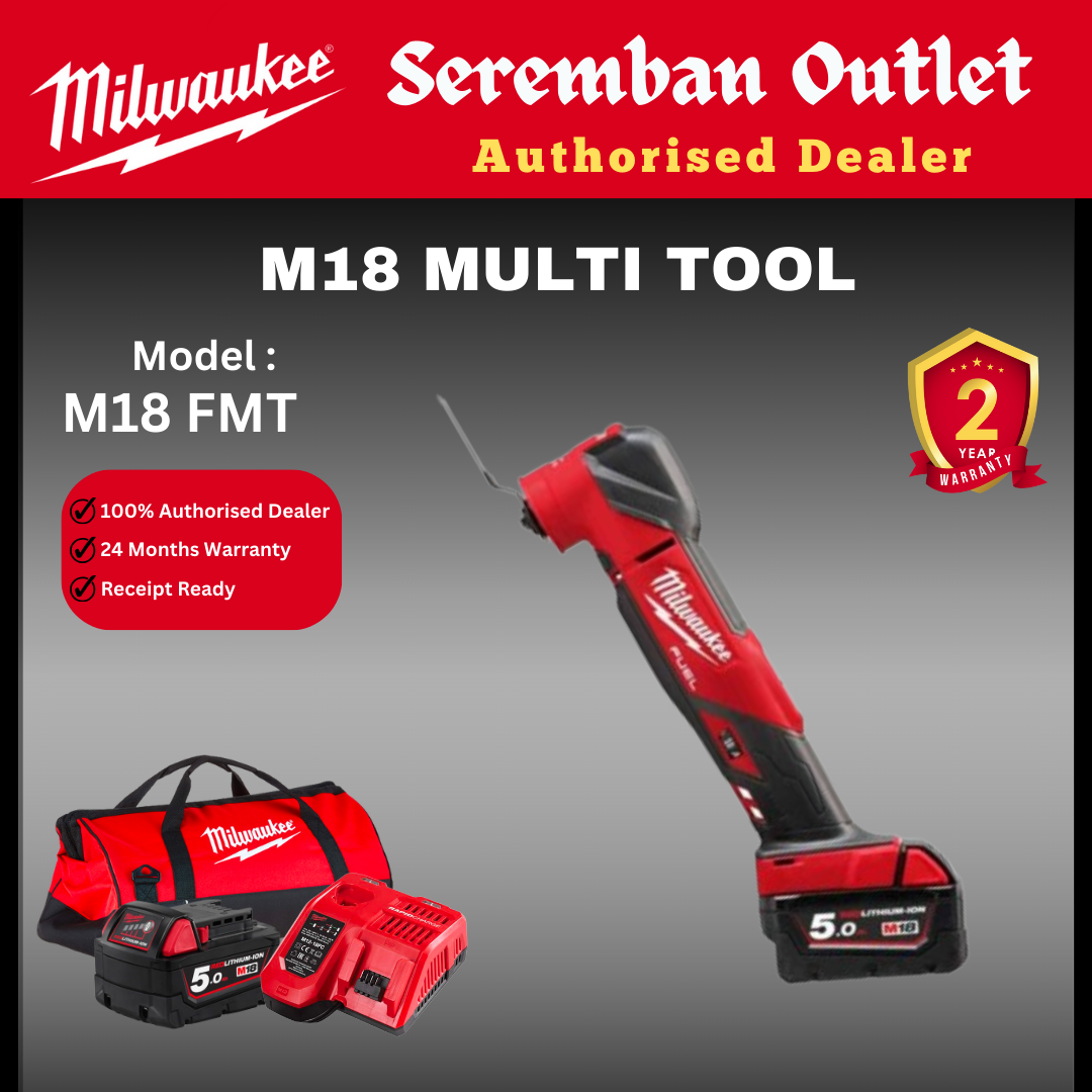 Milwaukee M18 Multi Tools / M18 FMT / Multi partition cutter / Wood Cutter / Pipe Cutter / Milwaukee Multi Tool
