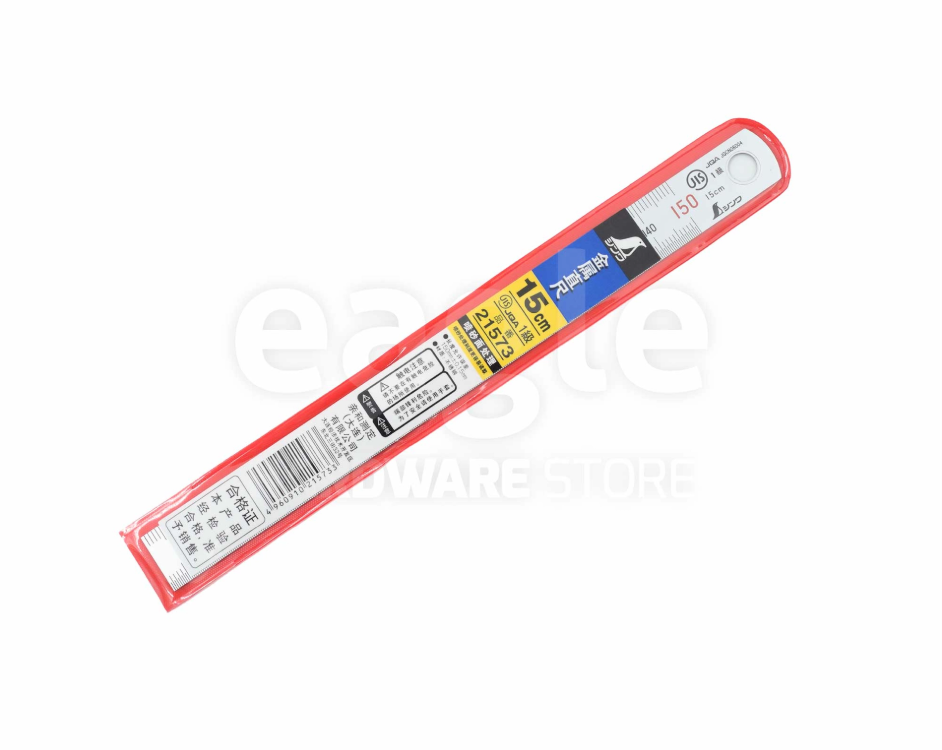 SHINWA 21573 (150MM) STAINLESS STEEL RULER