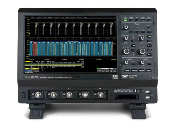 Teledyne LeCroy HDO4104A-MS HDO4000A Series, 1GHz Bench Oscilloscope, 4 Analogue Channels, 16 Digital Channels