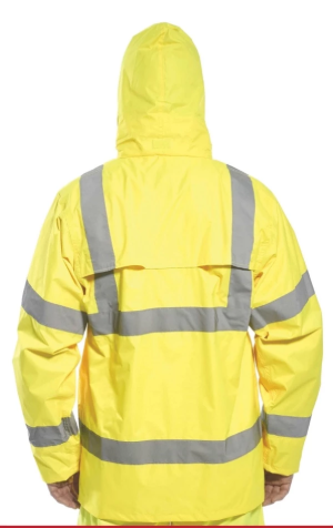 PORTWEST H440 HI-VIS RAIN JACKET (JACKET ONLY)