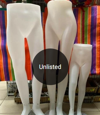 Mannequin Female Leg Stand