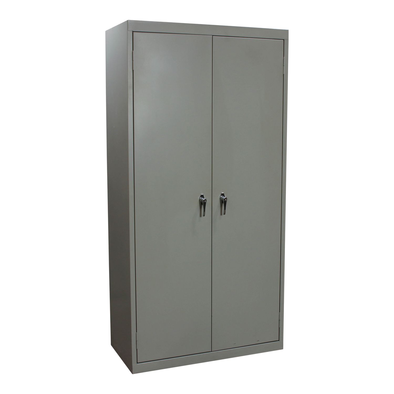 office metal cabinet (2 door as gray colour)