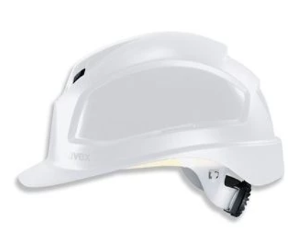 *uvex PHEOS-B White Safety Helmet Ventilated Adjustable, 9772030