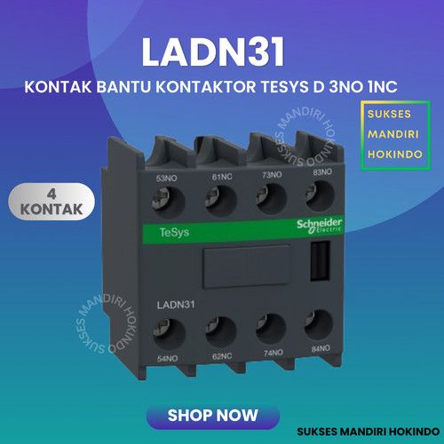 schneider no LADN31 contact composition 3NO +1NC