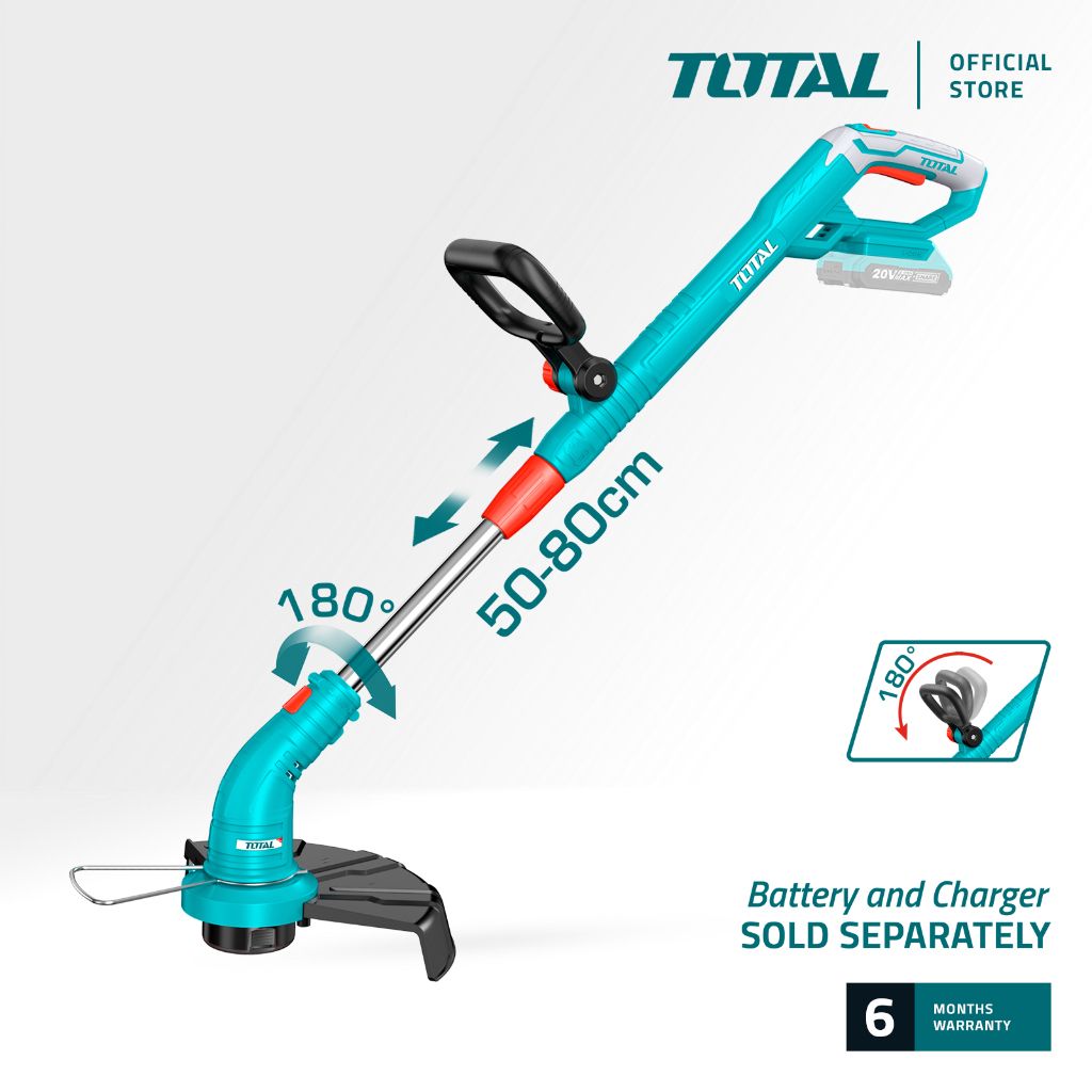 TOTAL TGTLI20018 LI-ION GRASS TRIMMER