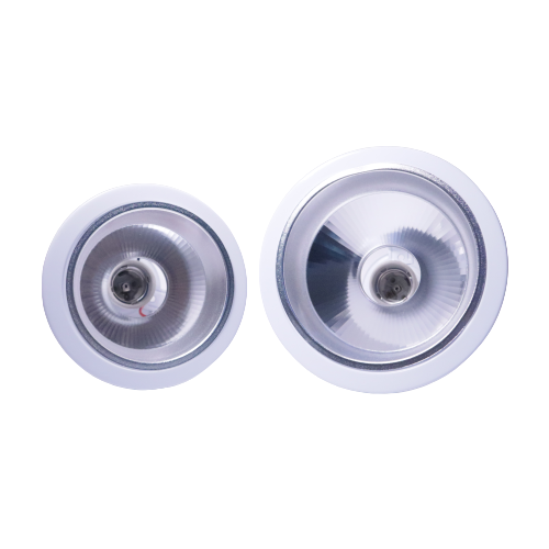 YLI 4"/6" Round Type White Down Light Casing with E27 Holder Suitable For LED Bulb / Stick