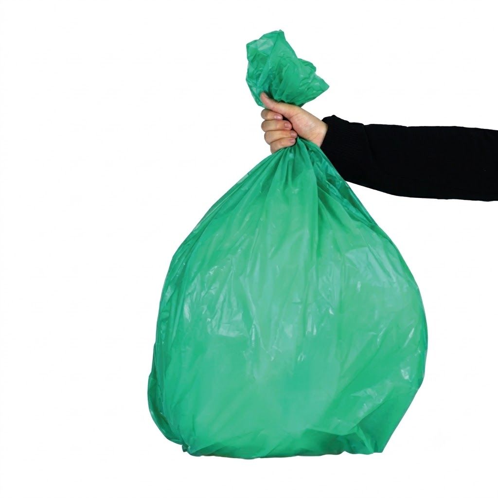 GLOBAL GREEN PLASTIC SAMPAH S,M,L,XL, XXL GARBAGE BAG