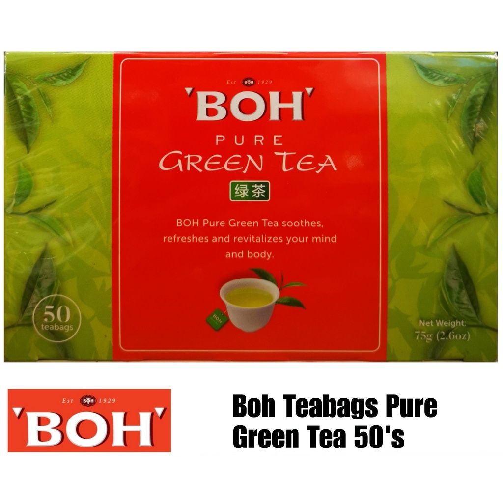 BOH *BOH Pure Green Teabag [50s]