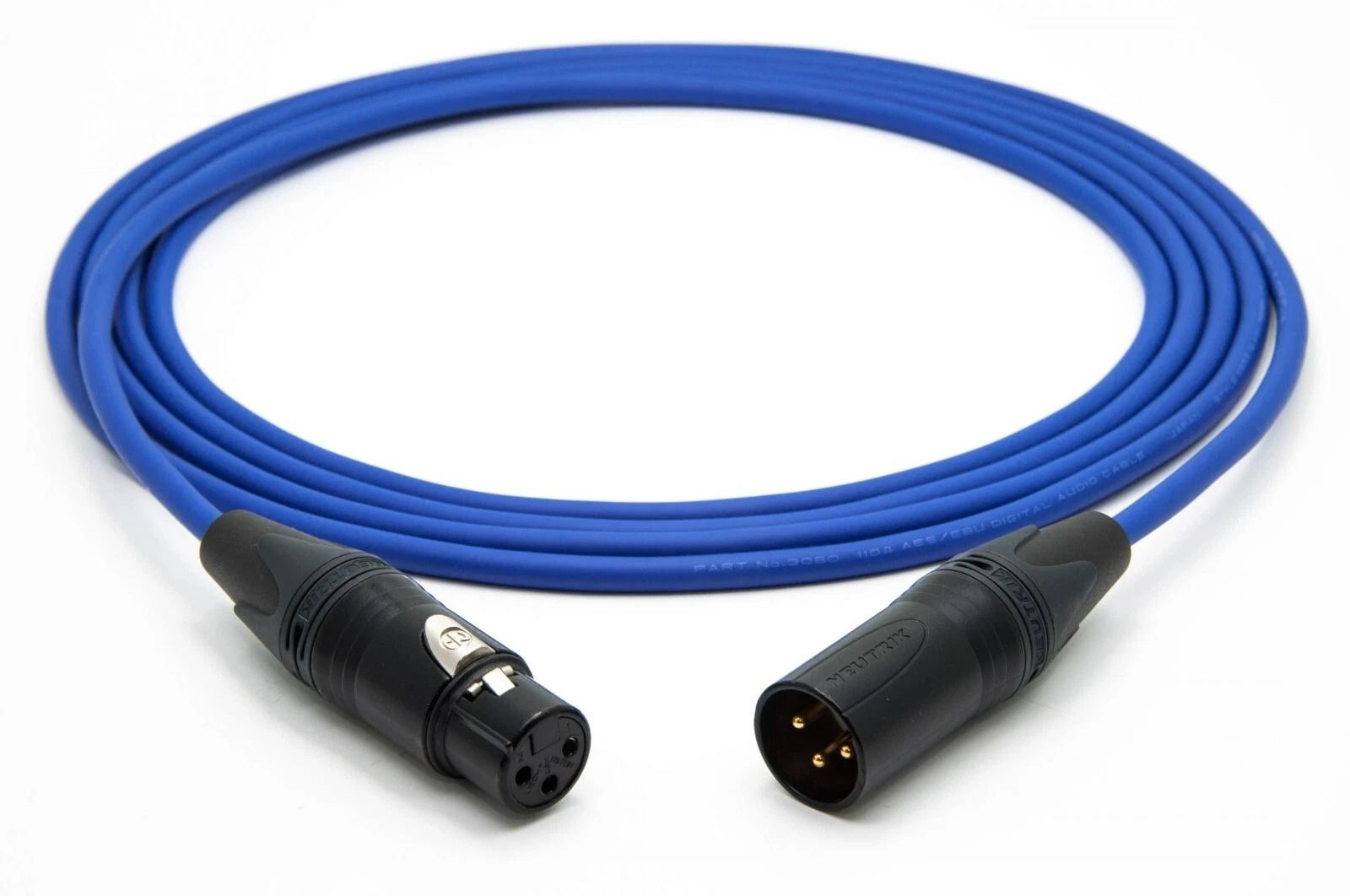 XLR AES / EBU  Microphone Extension Cable (XLR MALE - FEMALE) - 20 Meter