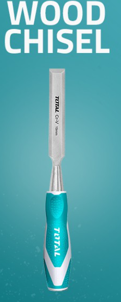 TOTAL WOOD CHISEL THT41196 (Length : 140mm / Width : 19mm)
