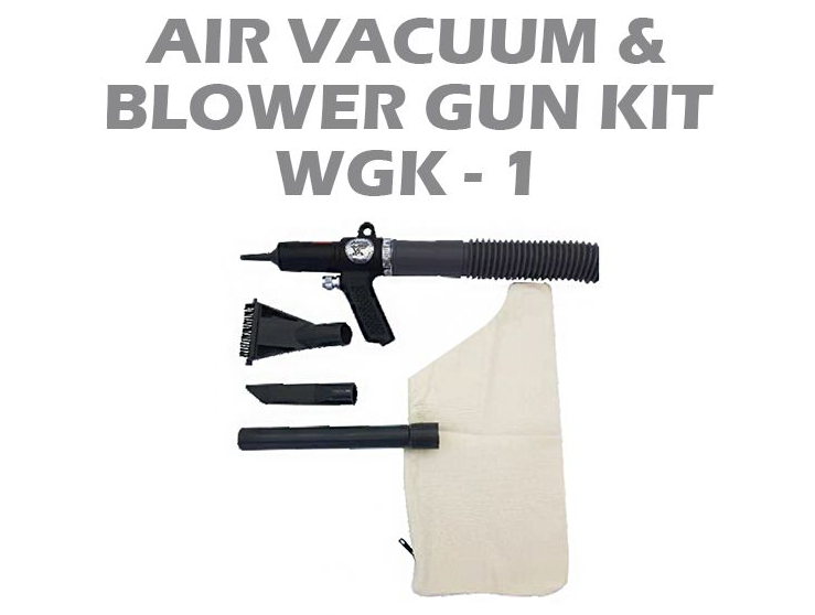 RANDOM AIR VACUUM & BLOWER GUN KIT WGK-1 (RANDOM)