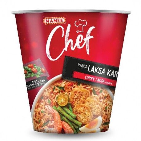 Mamee Chef Cup Curry Laksa 72g