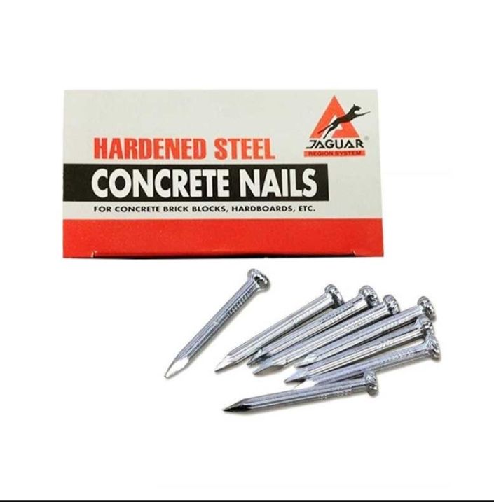 CONCRETE CEMENT NAIL SIZE: 3/4" - 3.0" OCHA CONCRETE CEMENT NAIL SIZE: 3/4" - 3.0" - 1KG/BXS