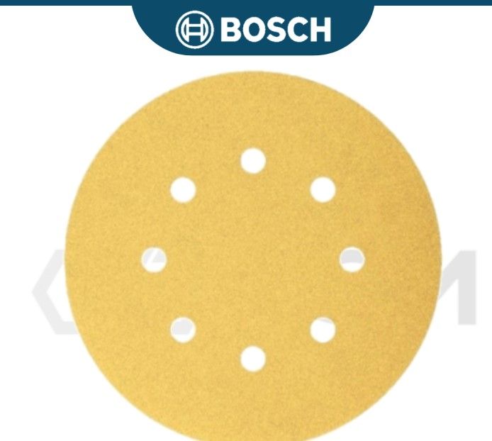 BOSCH HOOK-AND-LOOP DISC-C411-125 MM-8 HOLE-220P (2608608T70)