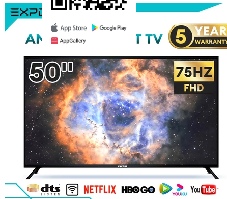 EXPOSE 4K HD LED Wi-Fi Smart TV (50")