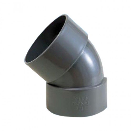 ATKC PVC Fittings Elbow 45 (SWV) 6' (155MM)