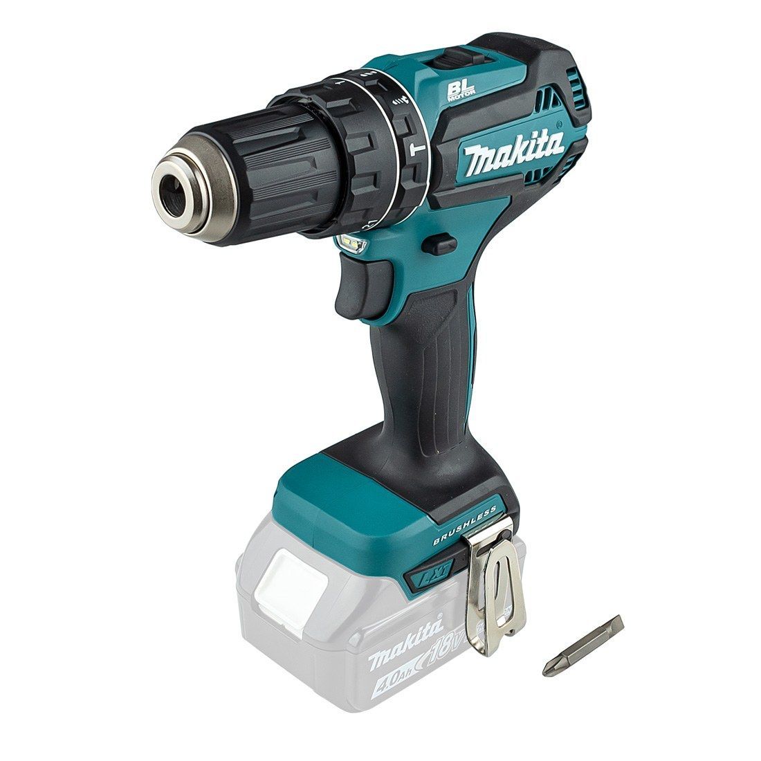 MAKITA CORDLESS HAMMER DRIVER DRILL DHP485Z (SET)