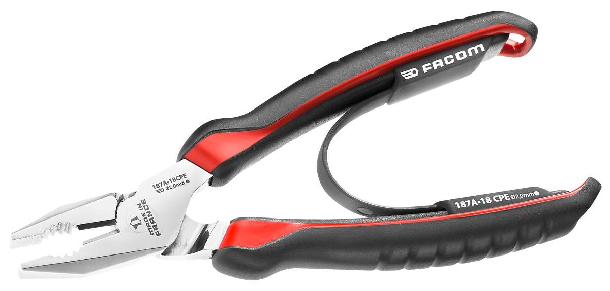 Facom 187A.20CPE High Carbon Alloy Steel Combination Pliers