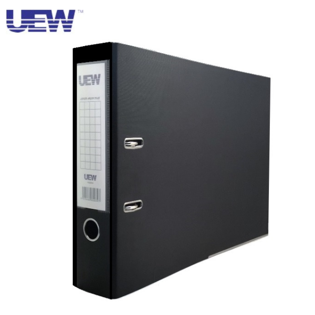 QP UEW Lever Arch File A3 3inch H205 Black