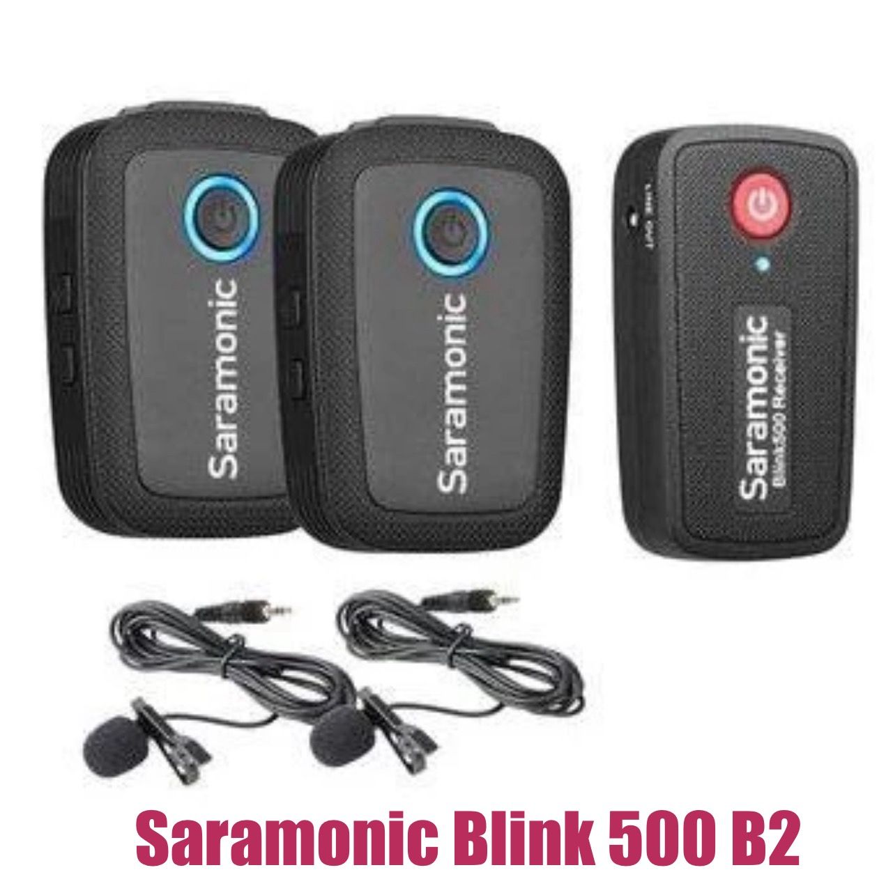 Saramonic Blink 500 B2 2-Person Wireless Clip on Lavalier Microphone Blink500 B2 / Clip microphone
