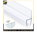 H Shape Glass door Sealing
