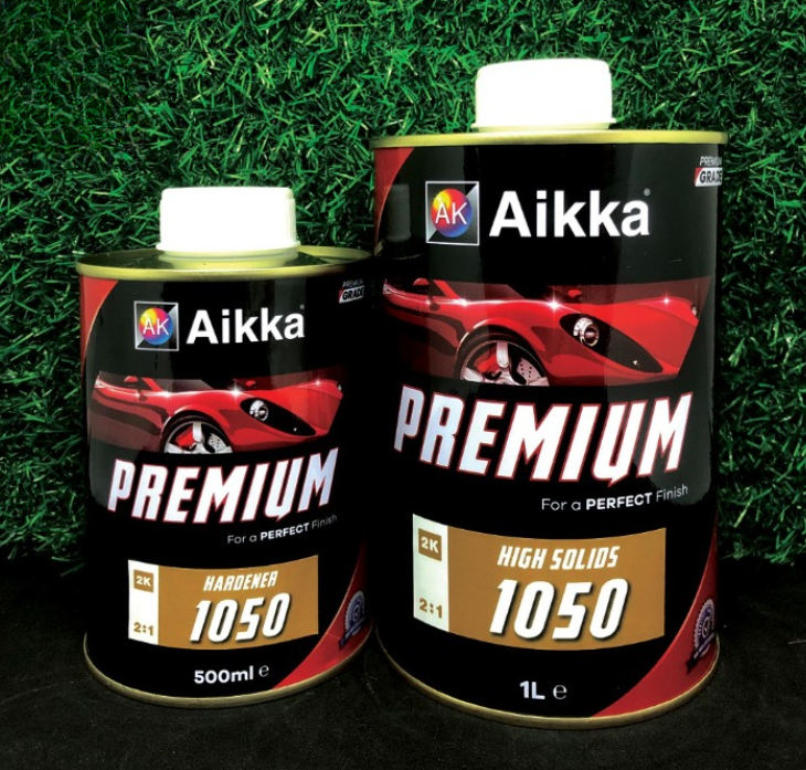 AIKKA AK 1050 2K HIGH SOLIDS CLEAR & HARDENER 2:1