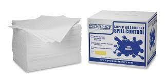 proguard oil absorbent pad 41cm x 51cm x 3mm THK/200pcs box