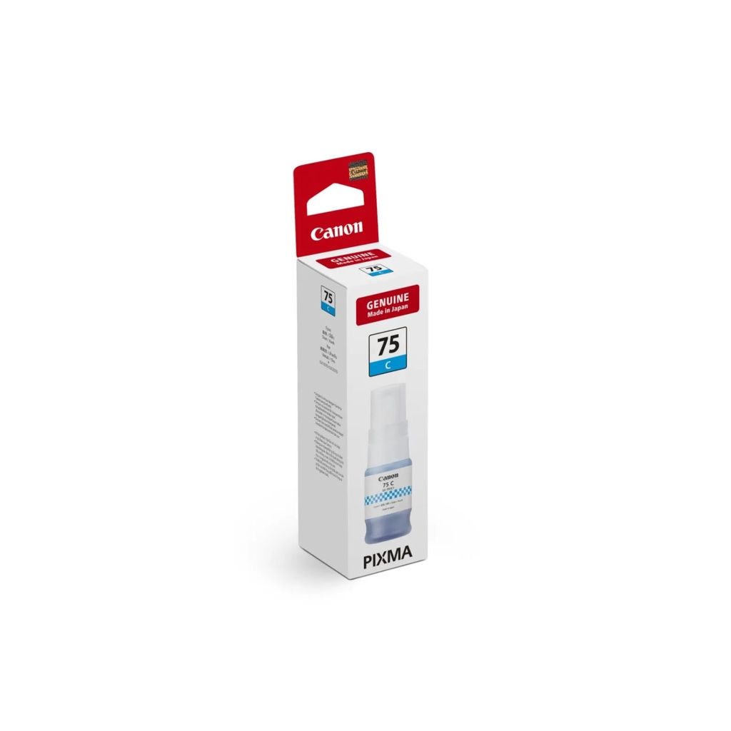 CANON Cyan Pigment Ink Bottle (40ml) GI-75 C