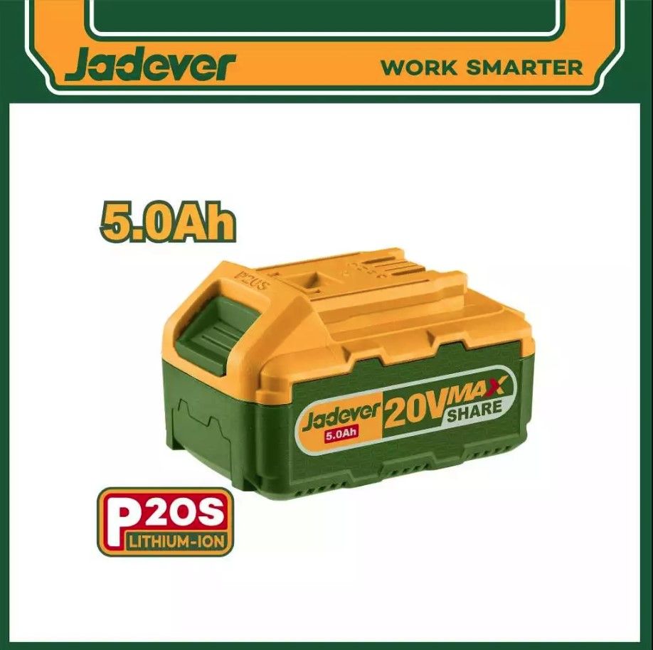 JADEVER LITHIUM-ION BATTERY PACK 20V 5.0AH JDLBP550