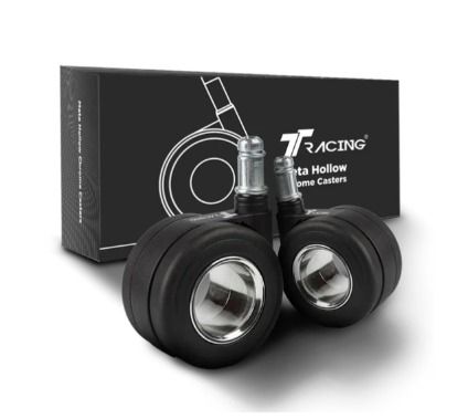 TTRacing Meta Hollow Chrome Casters