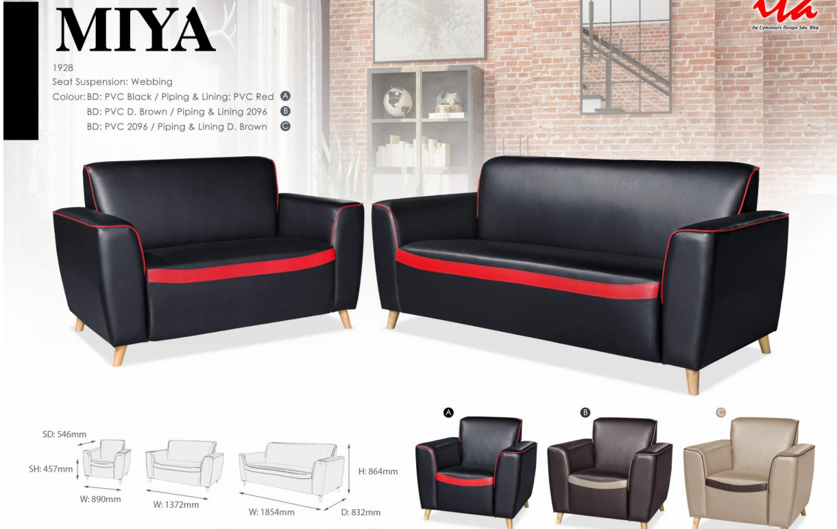 ITA OFFICE SOFA SET - MIYA 1928