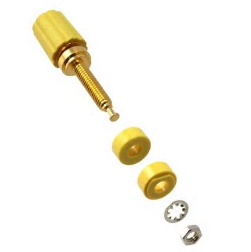 Fluke PJKPL 3750-4 Binding Post, Gold Plt. (yellow)
