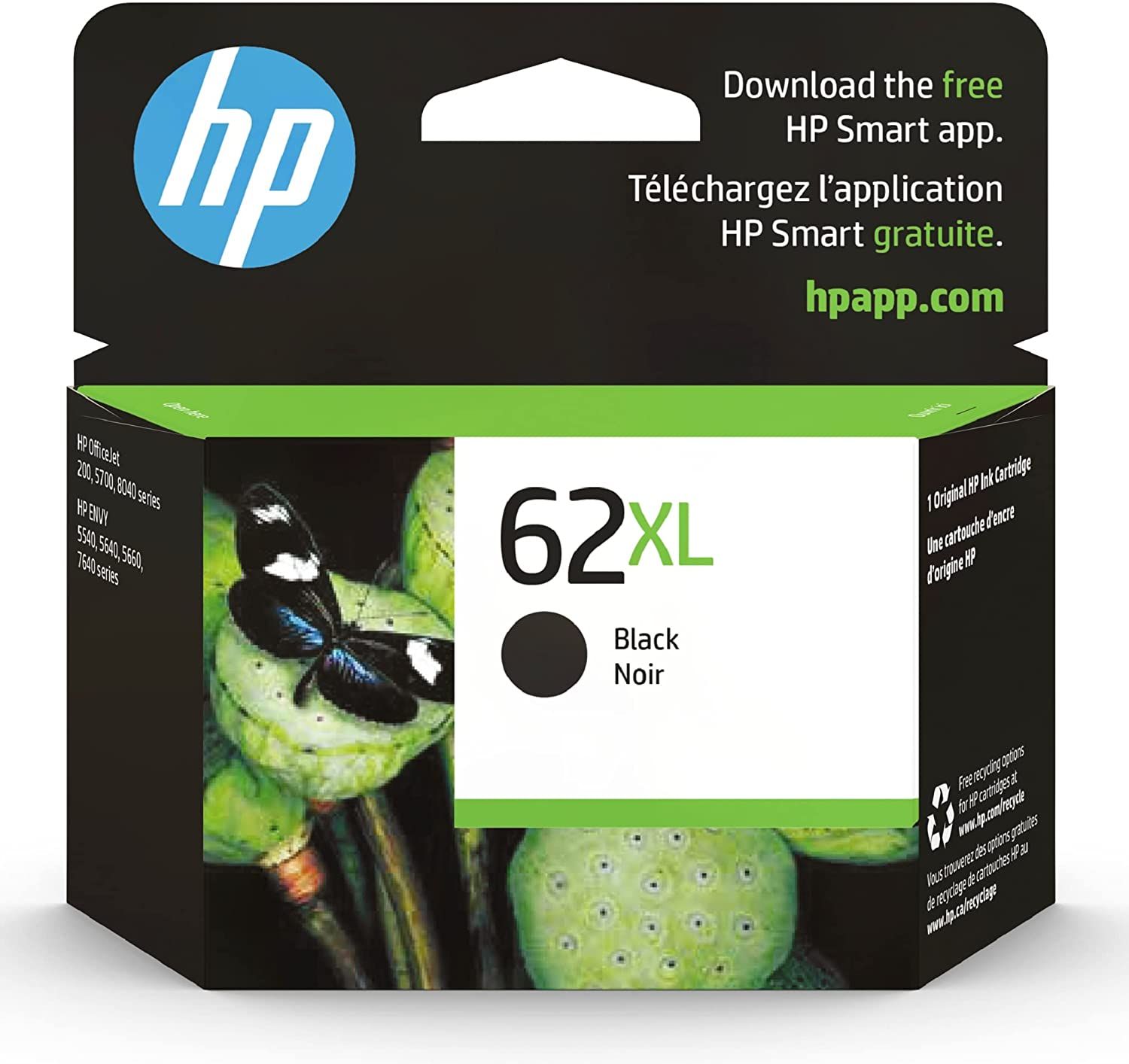 HP 62XL Black