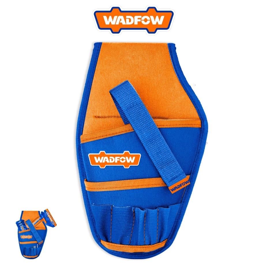 WADFOW TOOLS BAG (250MM X 150MM) BIG POCKET WITH STRAP FOR CORDLESS DRILL MAX. LOAD: 8KG (WTG2105)