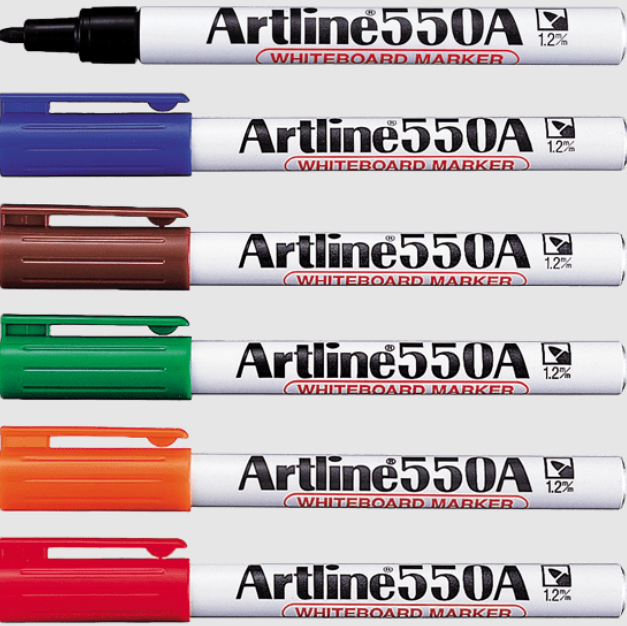 ARTLINE 550A EK-550A (1.2MM) WHITEBOARD MARKER (1 PCS ONLY)