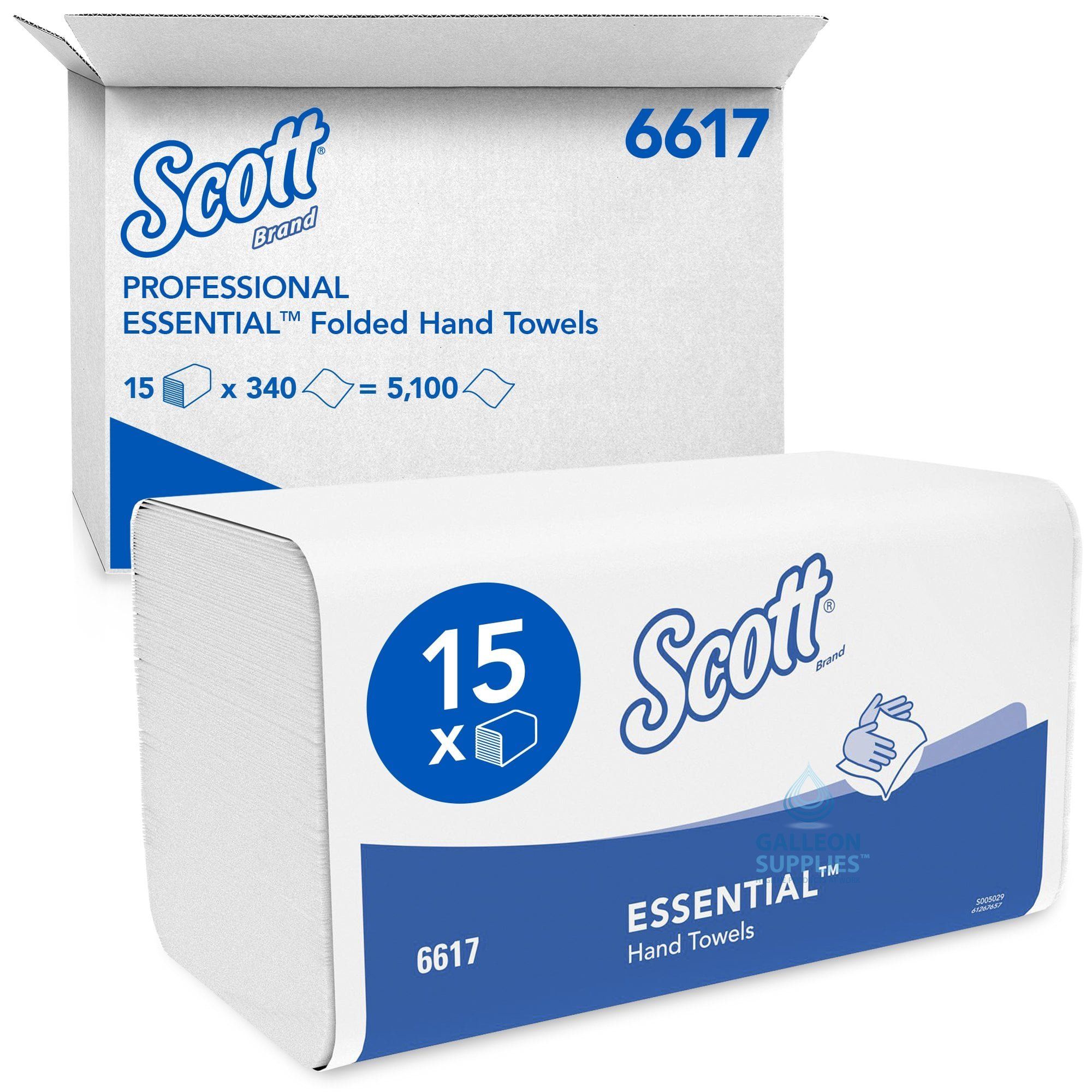 Kimberly Clark *Kimberly Clark Scott® Essential™ Interfold Hand Towels 6617 [15s]