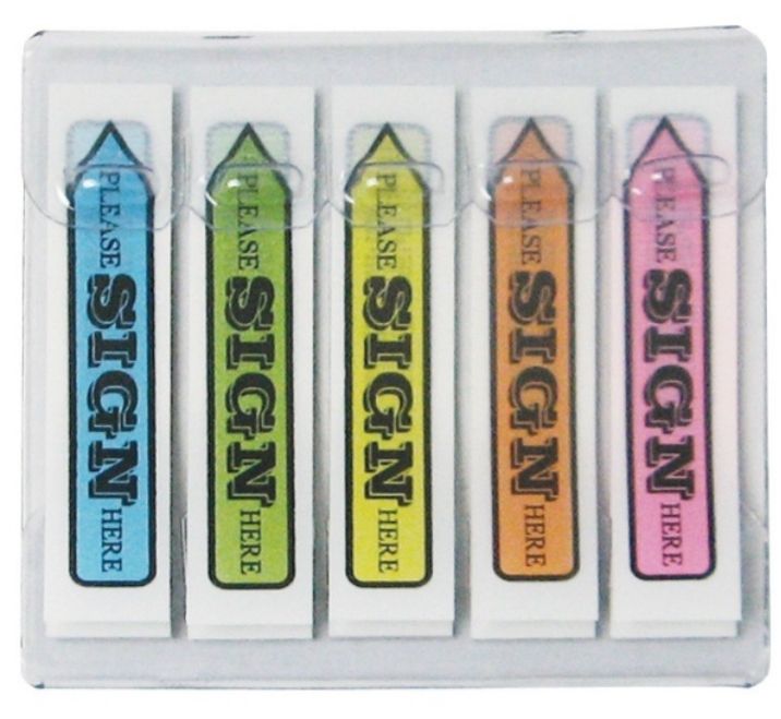 Ocha Sign here Sticker ( CBE14019 ) Film sticker