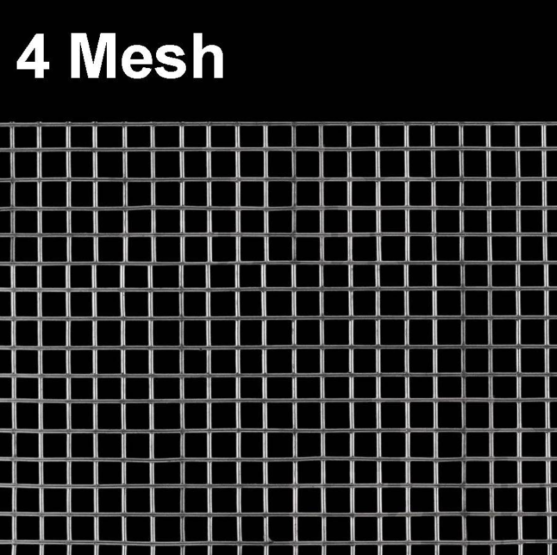STAINLESS STEEL WIRE MESH SS 304 NETTING 4 MESH 304 WELDED FILTRATION GRILL SHEET 1.2MW