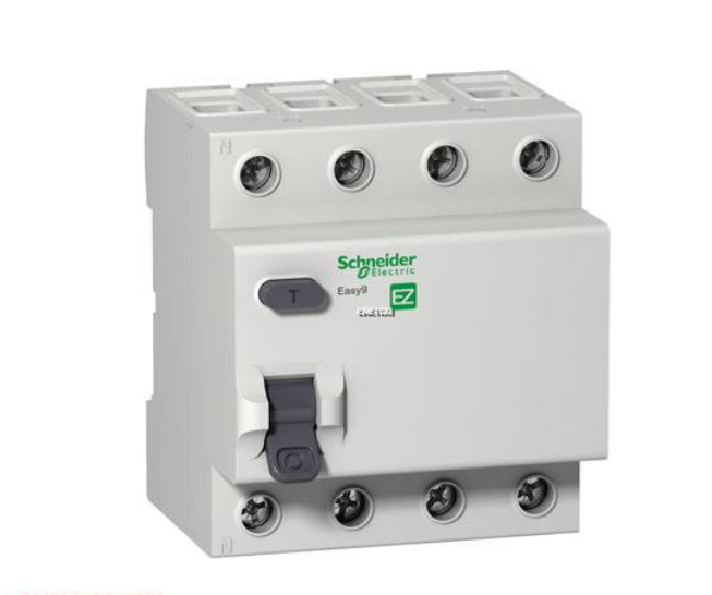 SCHNEIDER EZ9R36463 EASY9 4 POLE 63A 30mA AC type 400V RESIDUAL CURRENT CIRCUIT BREAKER