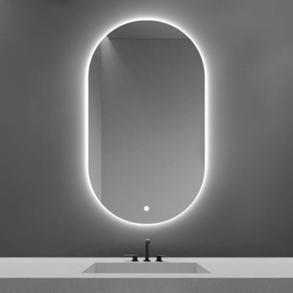 OEM *#LED Vanity Oval Mirror / Wall Mirror / Make Up Mirror / Toilet Bathroom Mirror