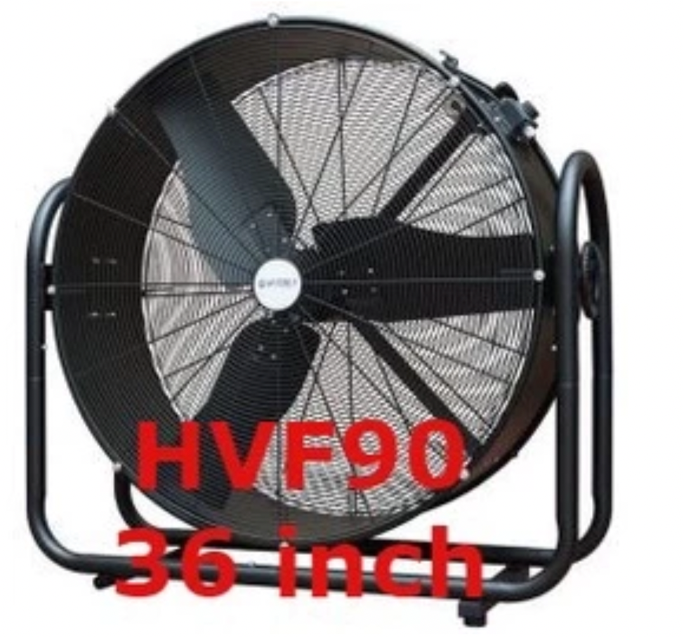 Vitoli Drum Circular Blower with wheel HVF60 HVF75 HVF 90 HVF105 36 inch KIPA BESAR筒形大风机