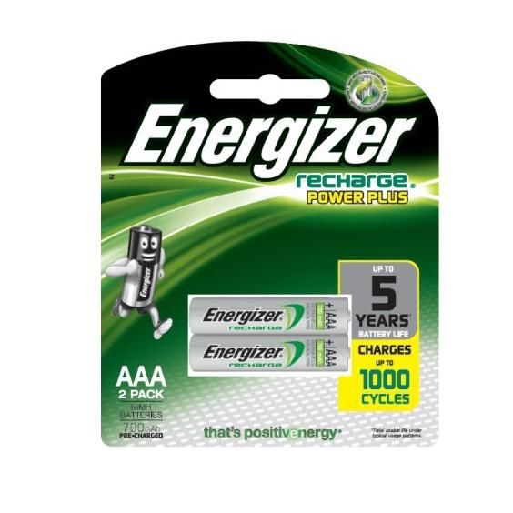 Energizer Recharge Power Plus Battery AAA Pack of 2