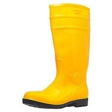 Fiber Optic Malaysia SAFETY WELLINGTON BOOTS (YELLOW) C/W STEEL TOE & STEEL MIDSOLE - SSOP-100