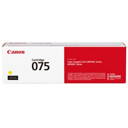 CANON Colour CART 075 Y - NEW
