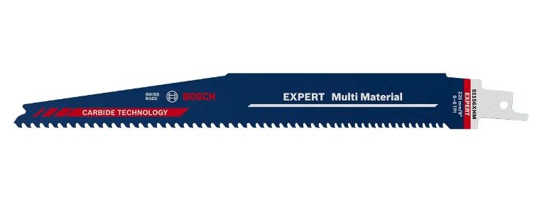BOSCH EXPERT ‘MULTI MATERIAL’ S 1156 XHM RECIPROCATING SAW BLADE 1-PC (2608900391)