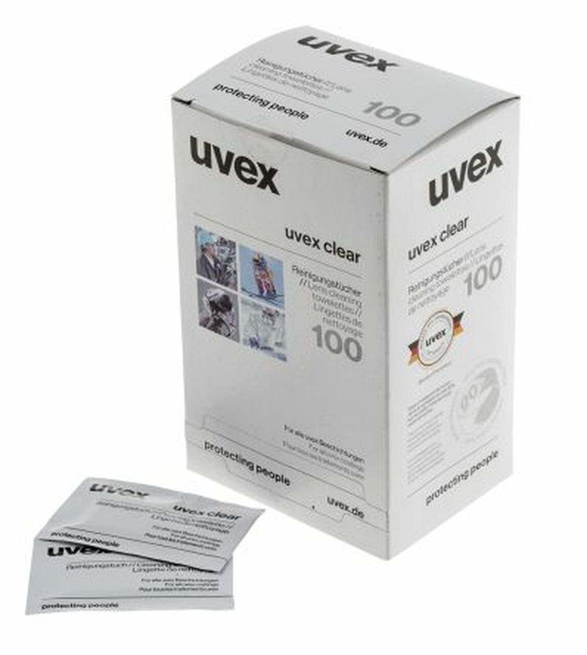 UVEX *UVEX 9963-000 Lens Cleaning Towelettes [100s]