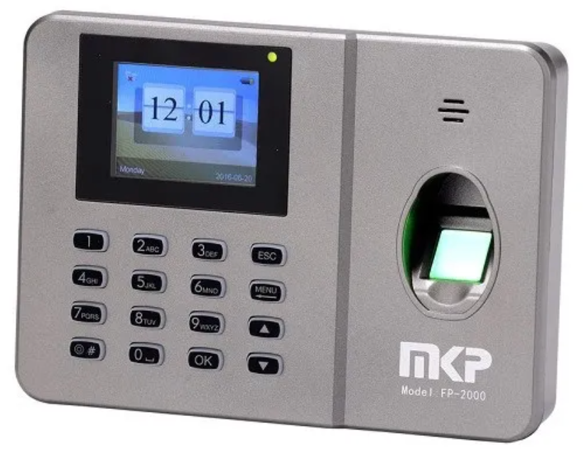MKP Brand Fingerprint Time Attendance Machine FP-2000 Fingerprint Time Attendance Machine, Time Attendance, Fingerprint