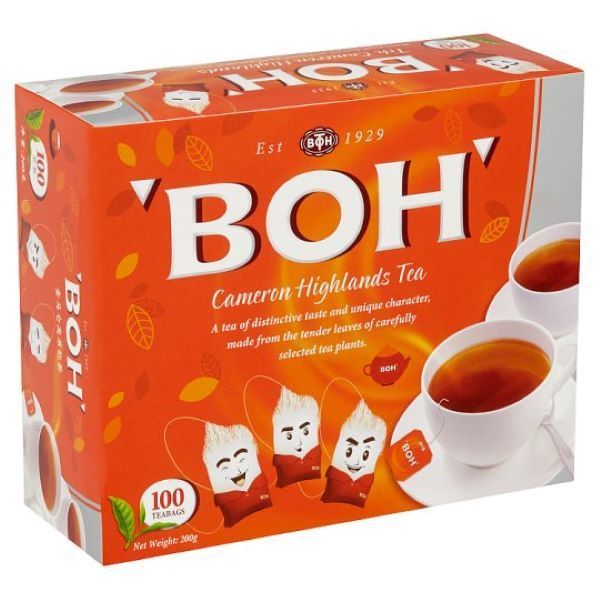 BOH Cameron Highlands Tea Catering Double Chamber box 100 x 2g