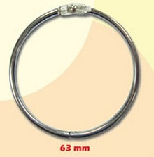 OKADA Card Ring 63mm 20 Pieces /Okada /Card Ring /63mm Card Ring /Binder Clips /Okada Card Ring /20 Pieces